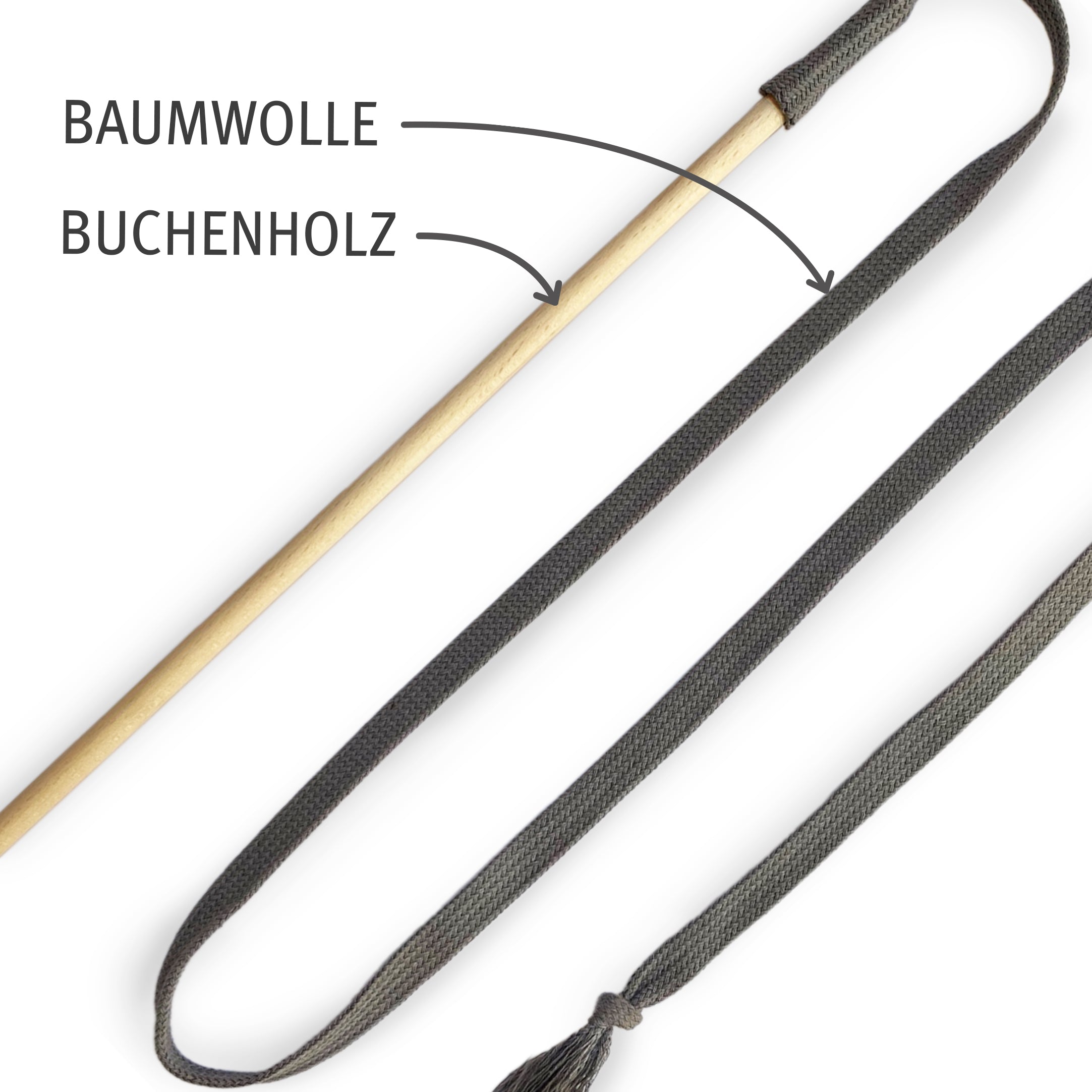 kater-kasimir-rangelangel-grau-mit-buchenstab-und-baumwollband image 4