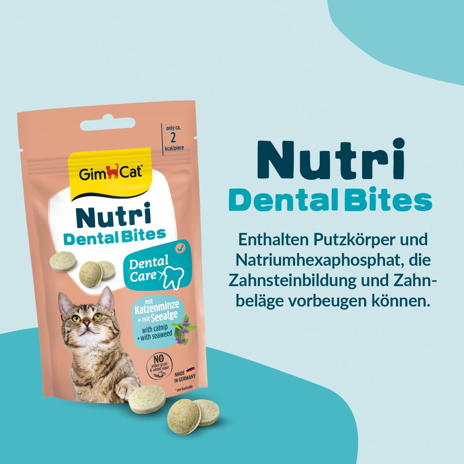 gimcat-nutri-dental-bites-katzensnack-425-g image 2