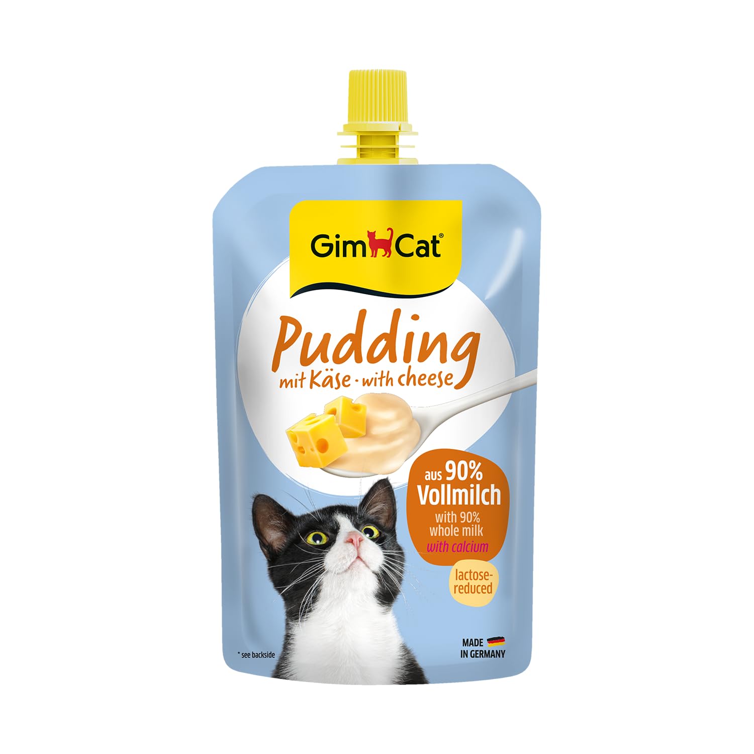 gimcat-pudding-mit-k-se-snack-f-r-katzen-100-g image 1
