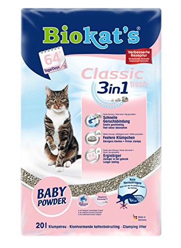 biokat-s-classic-fresh-3in1-babypuderduft-klumpstreu-20-l image 3