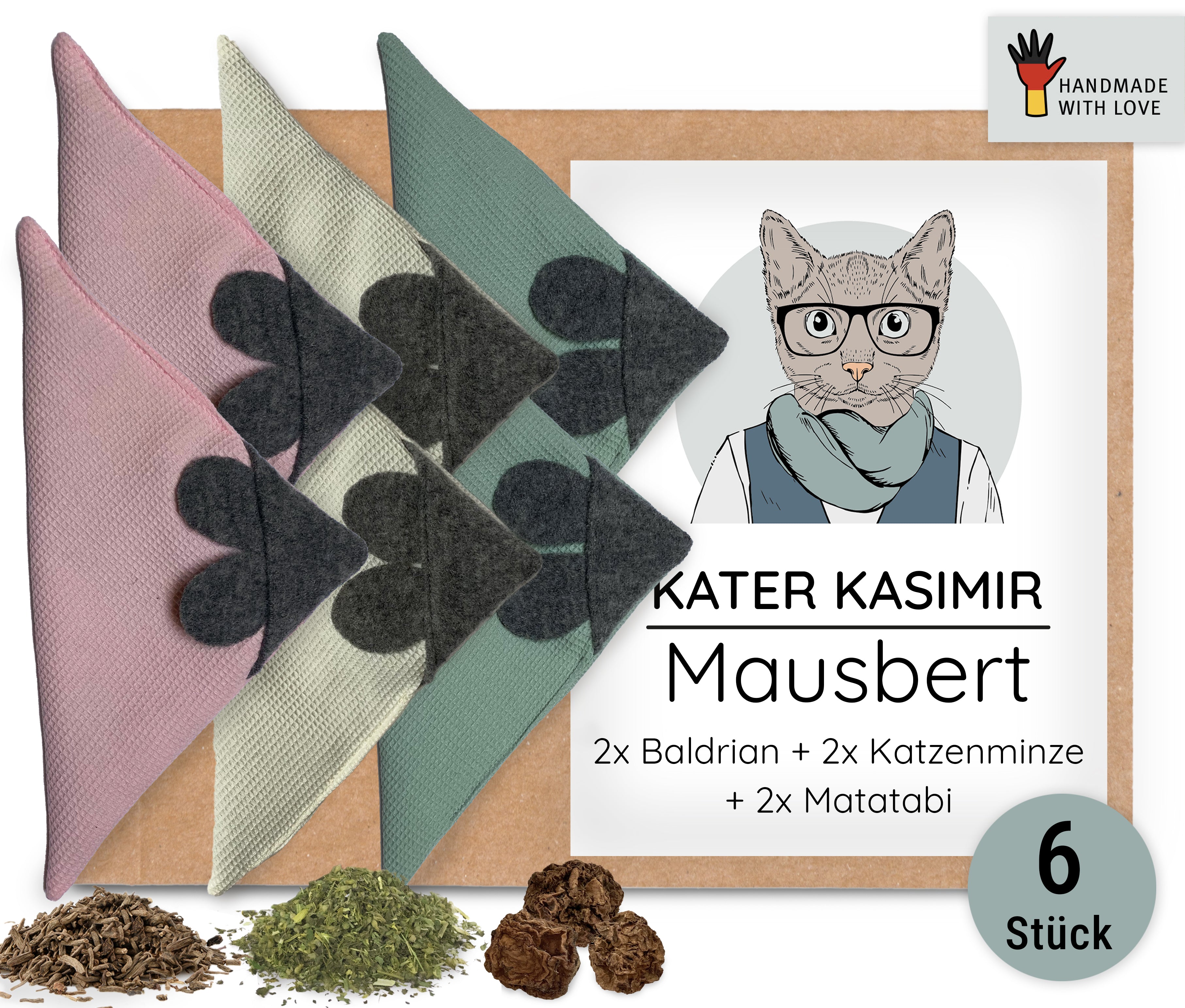 kater-kasimir-mausbert-6er-set image 1