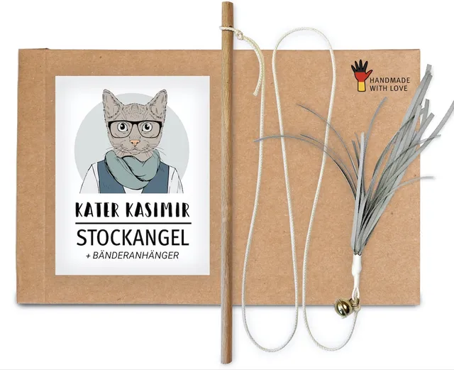 kater-kasimir-katzenangel-mit-b-ndern-buchenstab image 1