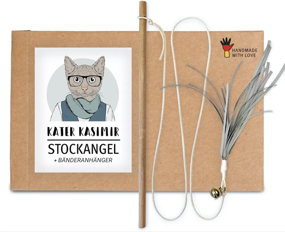 kater-kasimir-katzenangel-mit-b-ndern-buchenstab image 1
