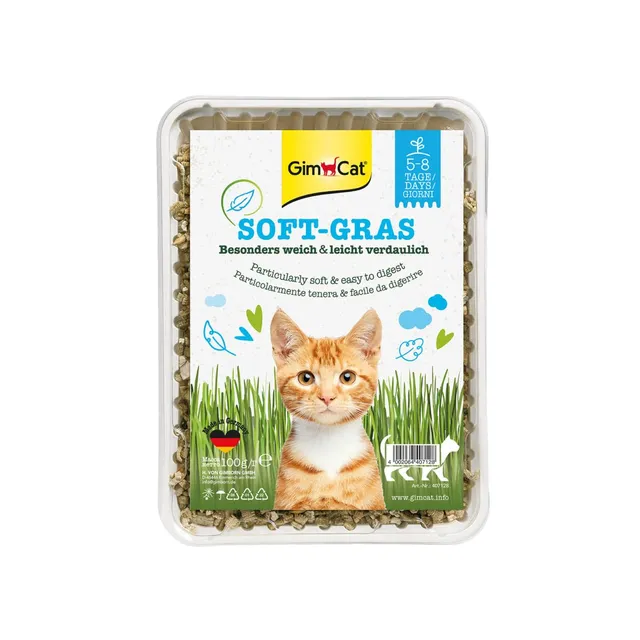 gimcat-soft-gras-katzengras-schale-100-g image 1