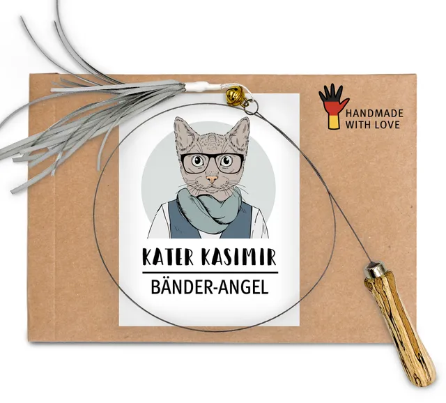 kater-kasimir-katzenangel-mit-b-ndern-stabile-angel-mit-holzgriff image 1