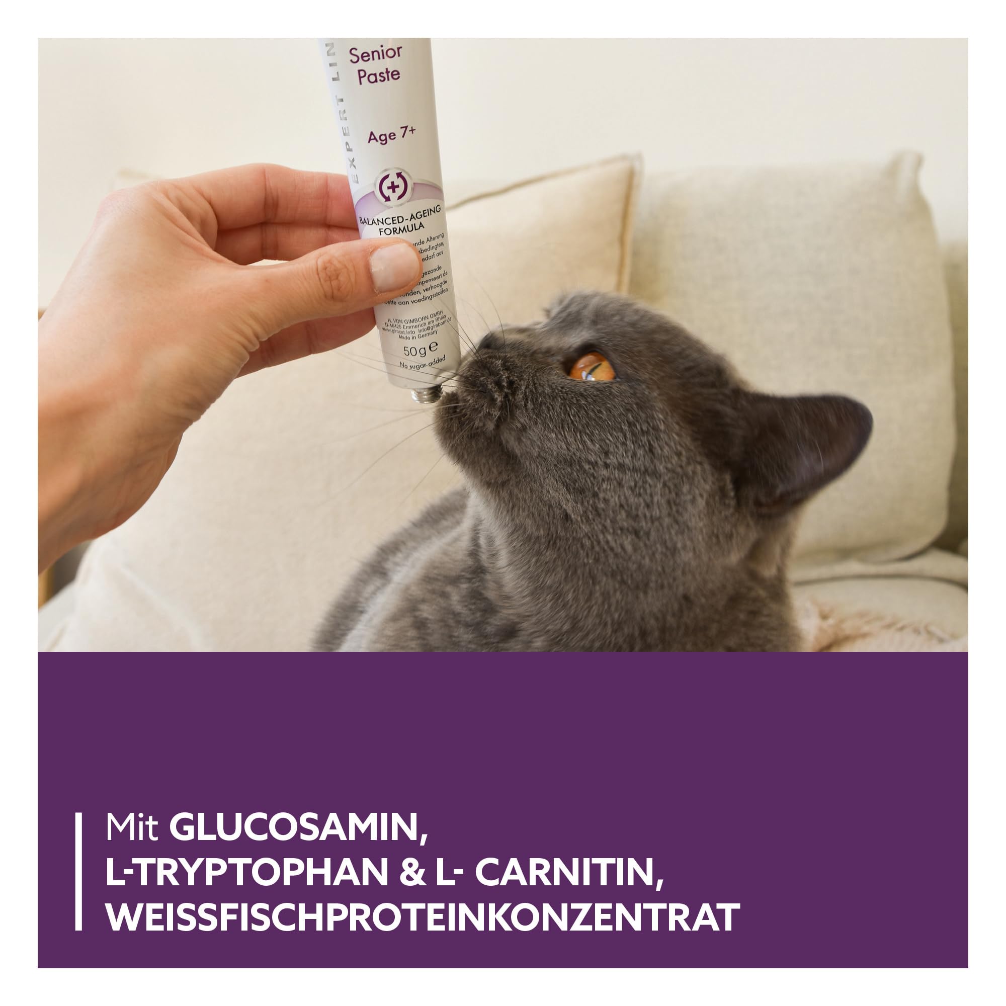gimcat-expert-line-senior-paste-katze-ab-7-jahren-50-g image 4