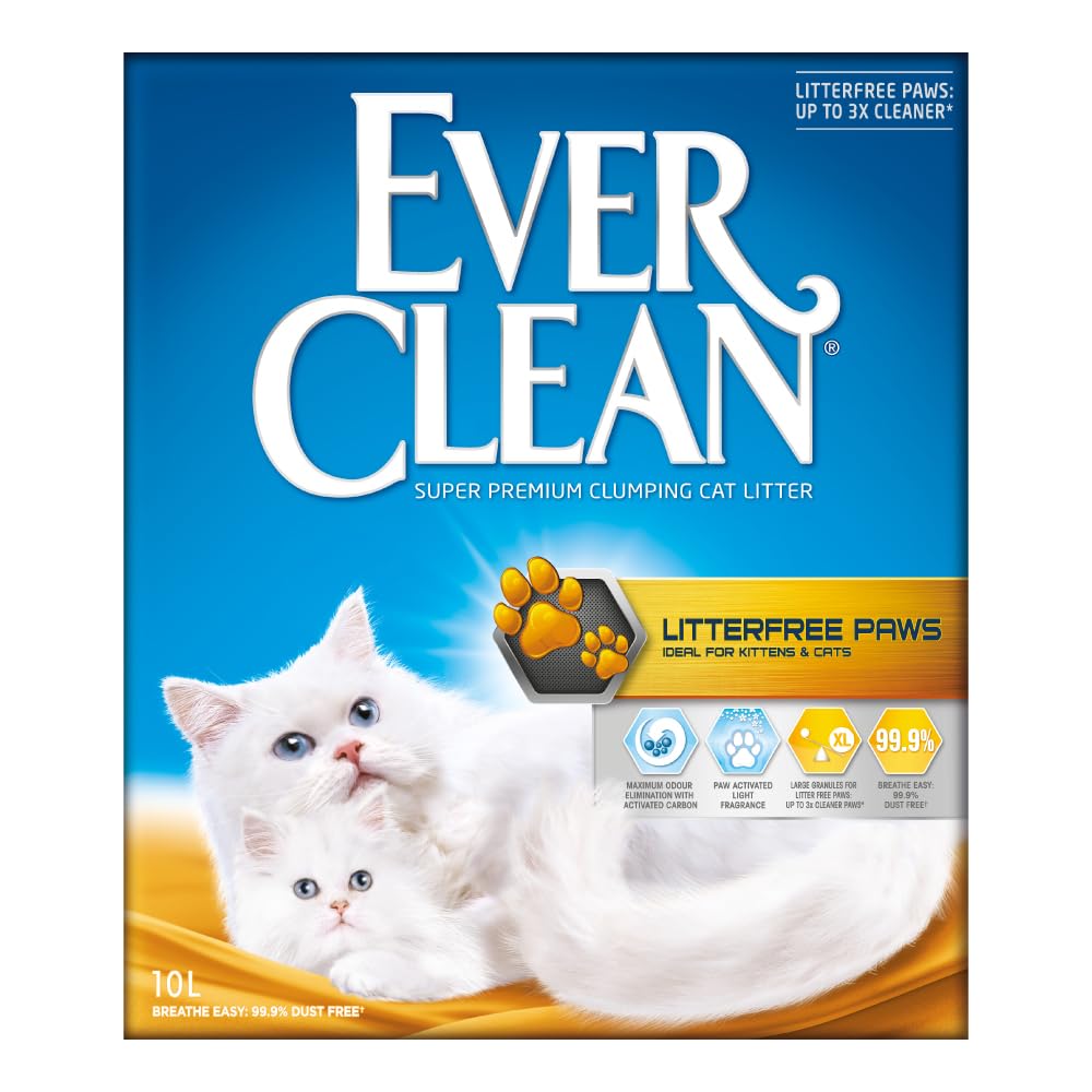ever-clean-litterfree-paws-katzenstreu-mit-duft-10-l image 1