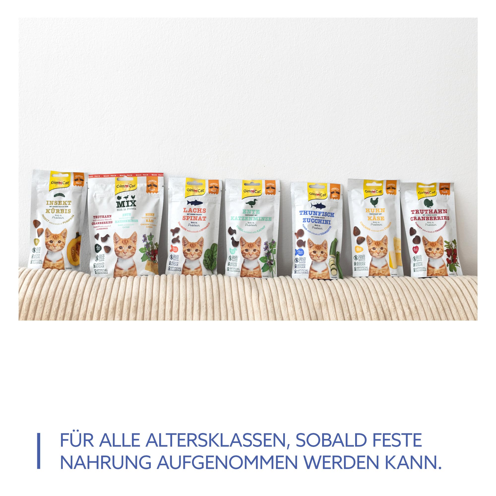 gimcat-crunchy-snacks-thunfisch-zucchini-knusperleckerli-50-g image 6