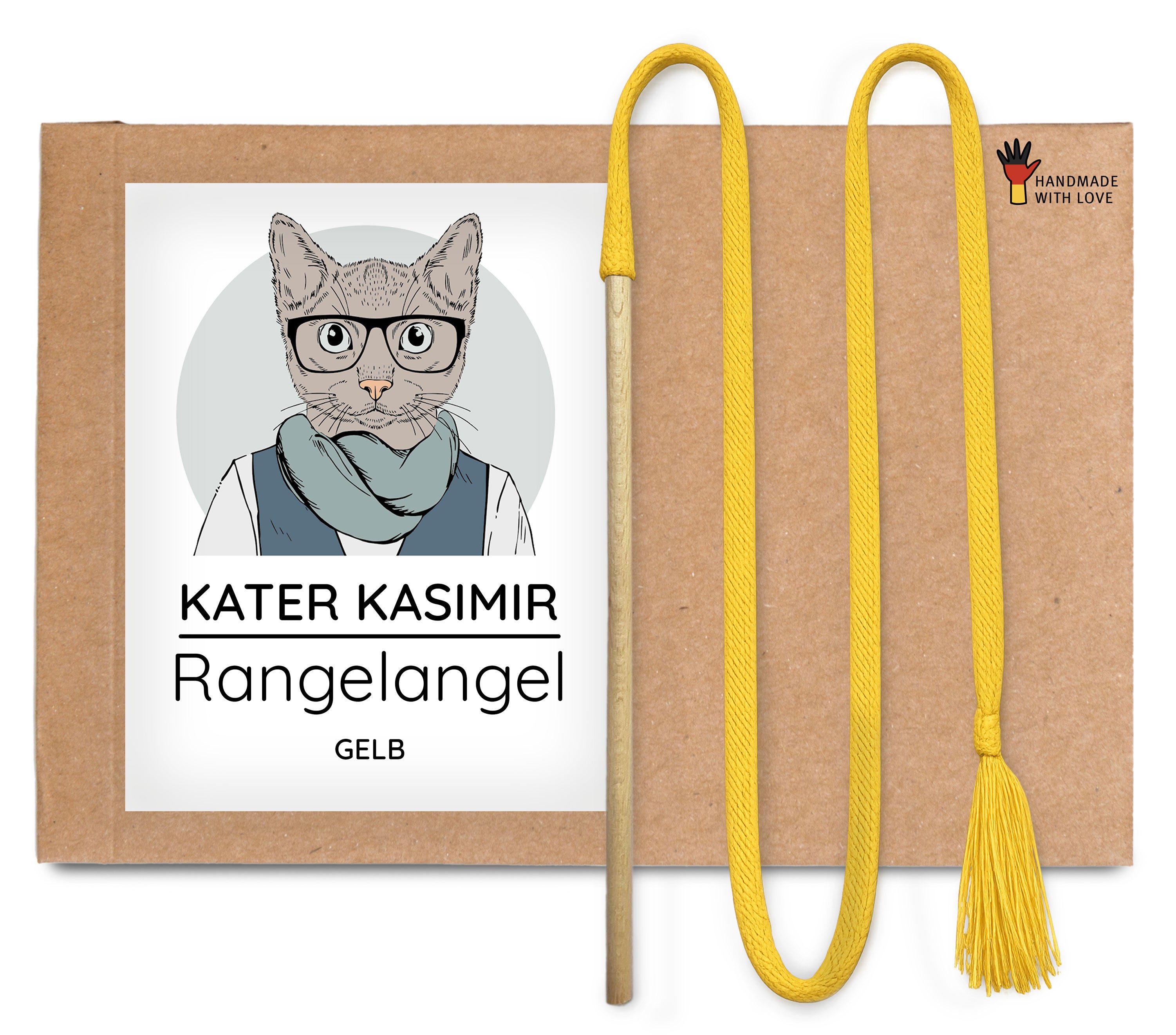 kater-kasimir-rangelangel-gelb-katzenangel-aus-buche-und-baumwolle image 1