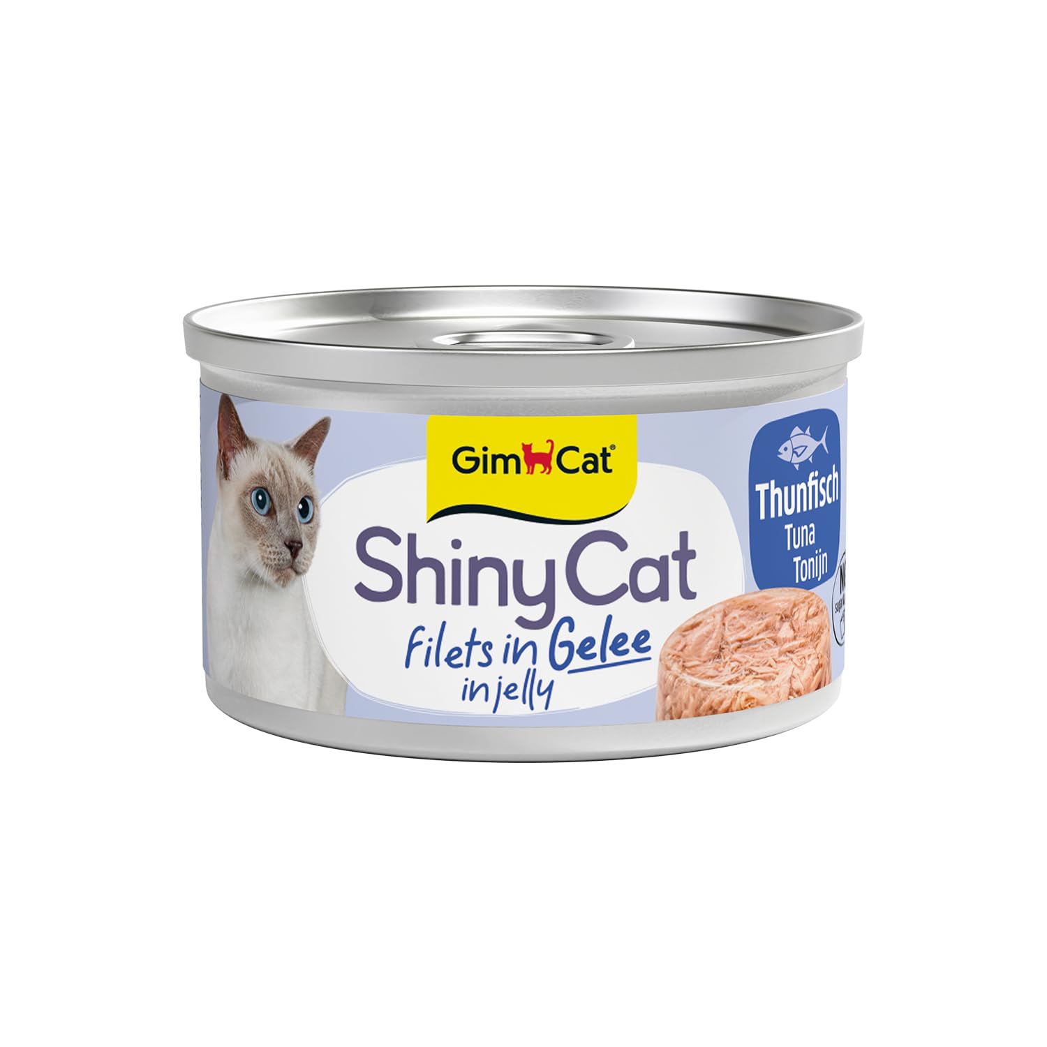 gimcat-shinycat-filet-in-gelee-thunfisch-24-x-70-g image 1