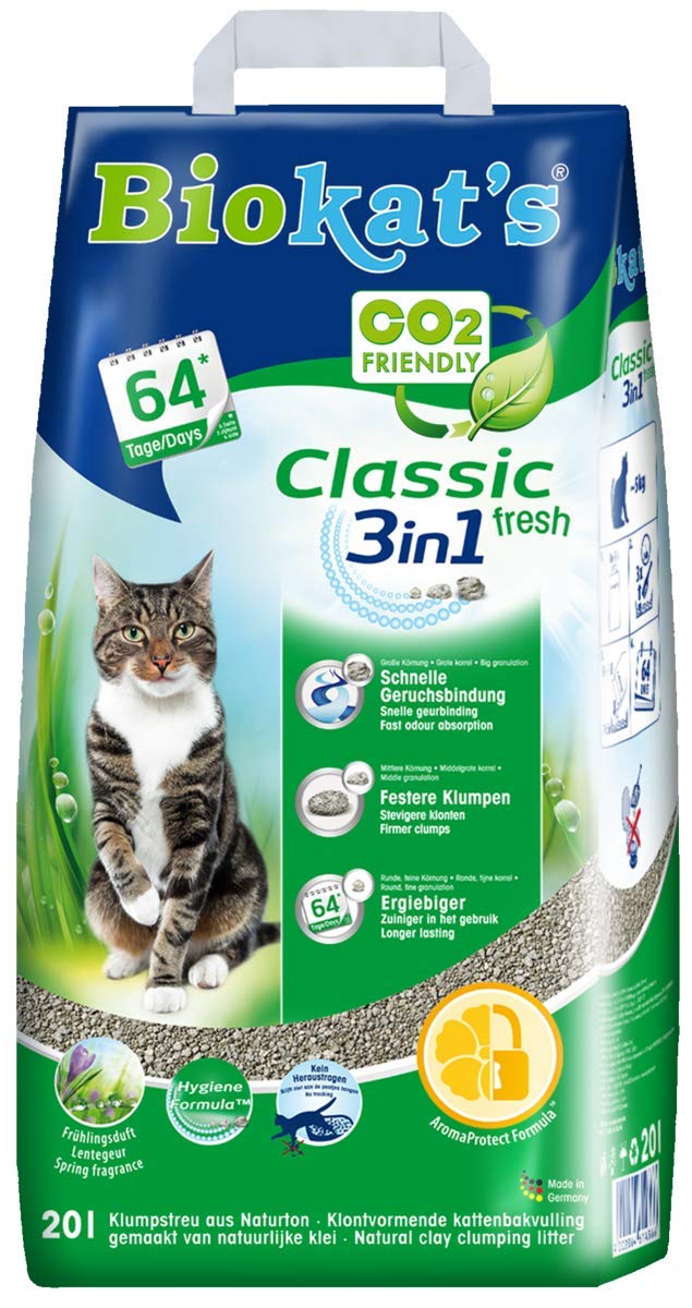 biokat-s-classic-fresh-3in1-katzenstreu-mit-duft-20-l image 1