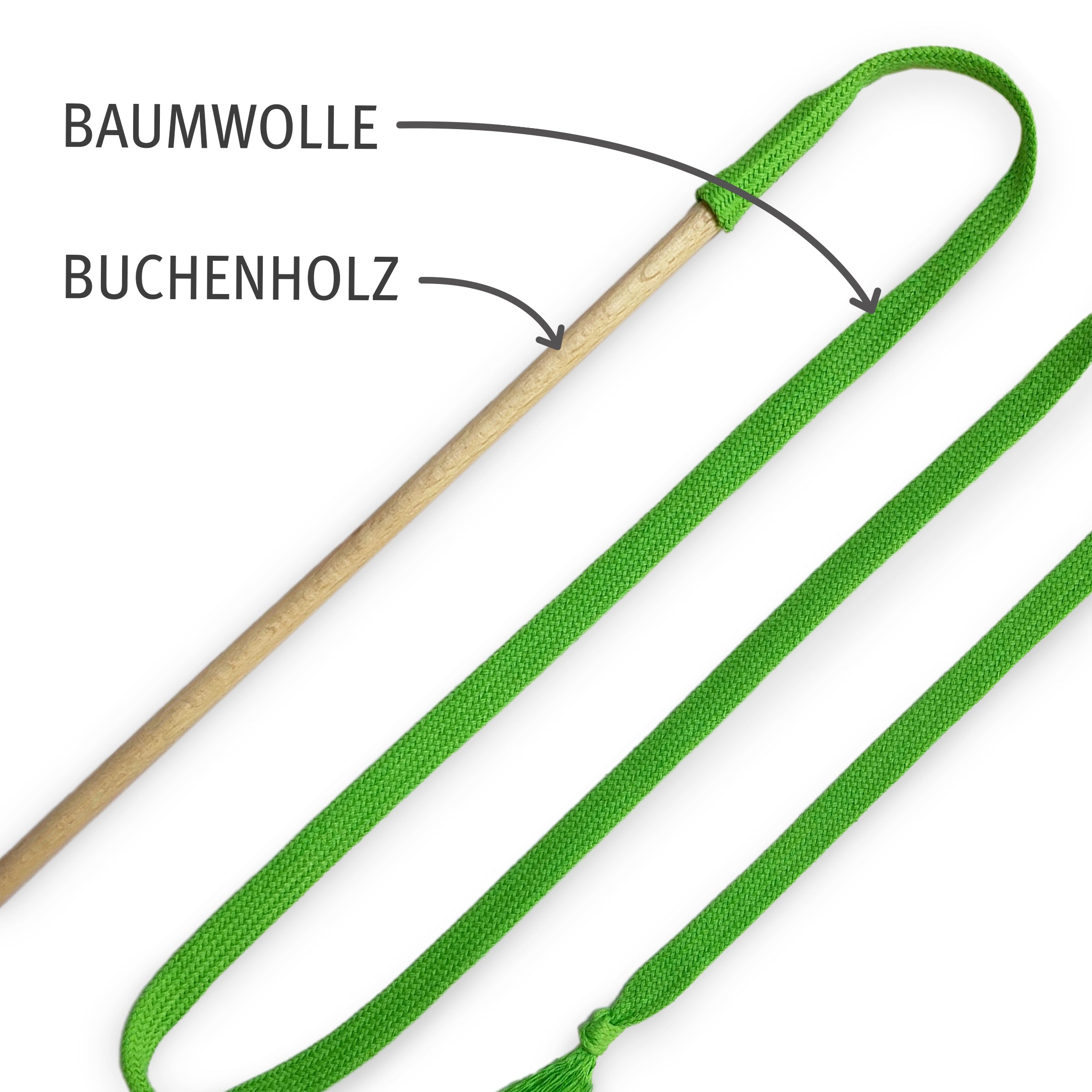 kater-kasimir-rangelangel-gr-n-mit-holzstab-und-baumwollband image 3