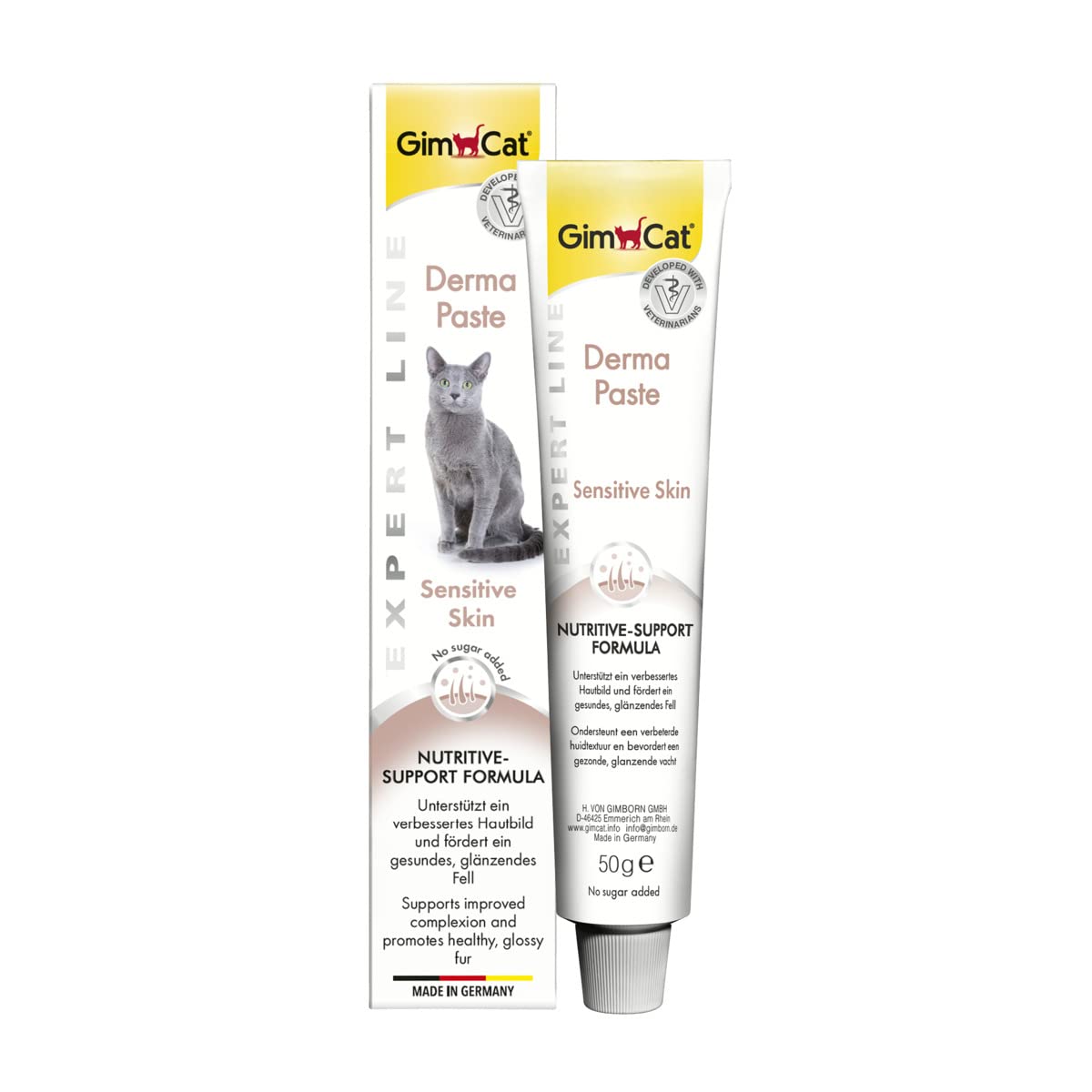 gimcat-expert-line-derma-paste-katzensnack-50-g image 1