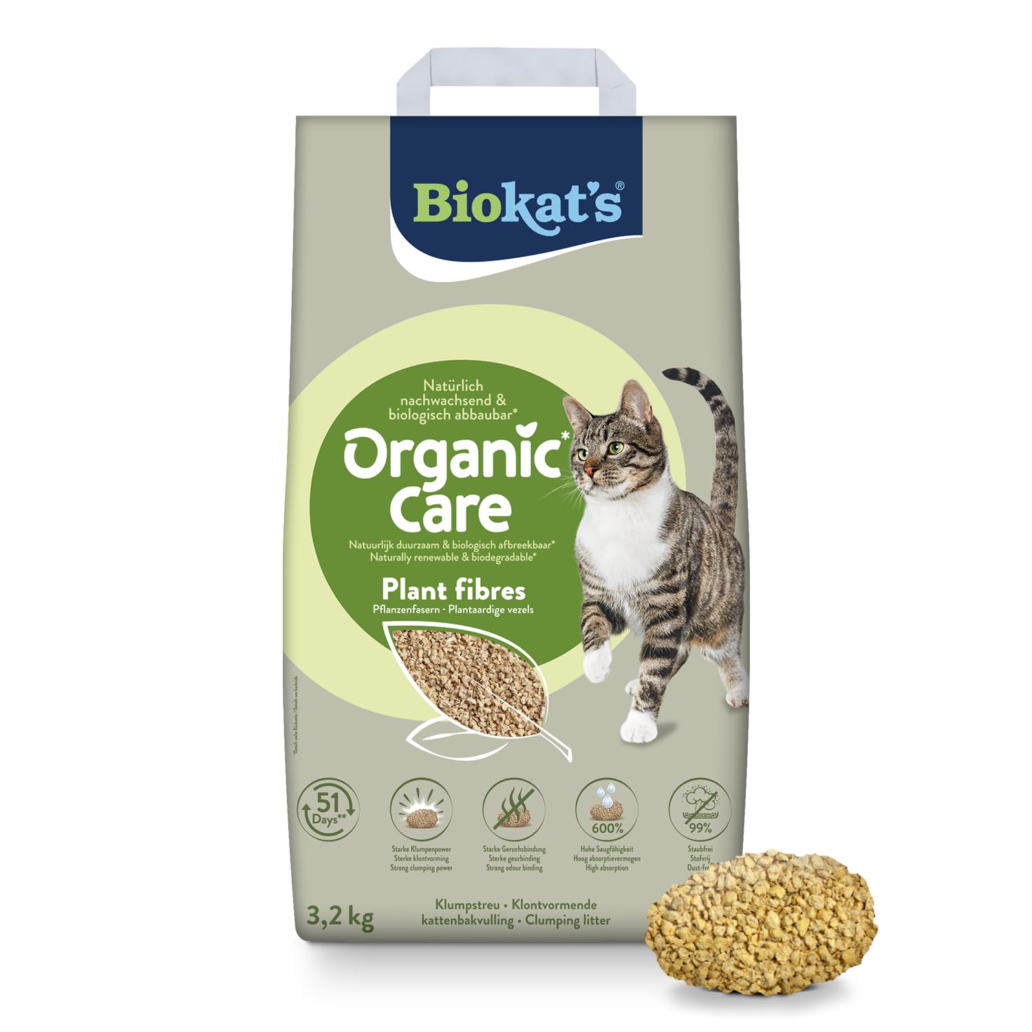 biokat-s-organic-care-plant-fibres-klumpende-pflanzenfaser-streu-3-2-kg image 1