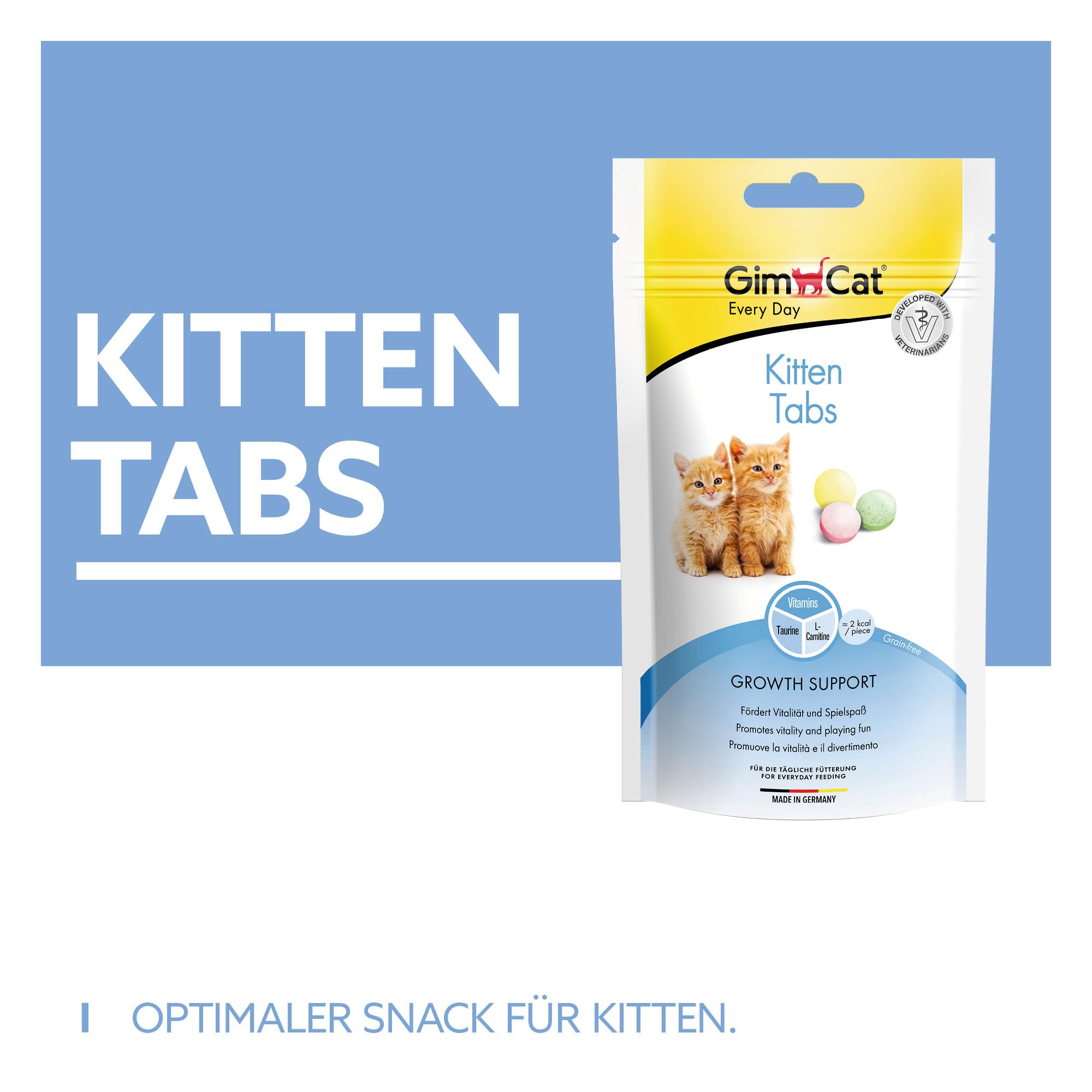 gimcat-kitten-tabs-katzensnack-f-r-kitten-40-g image 2