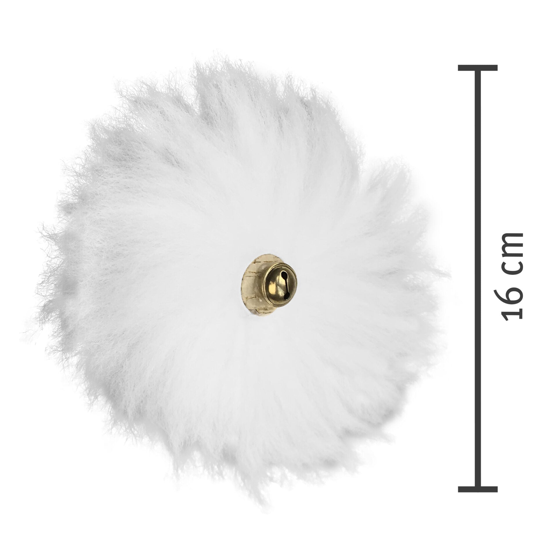 kater-kasimir-fellball-aus-kork-und-echt-schaffell-mit-gl-ckchen image 3