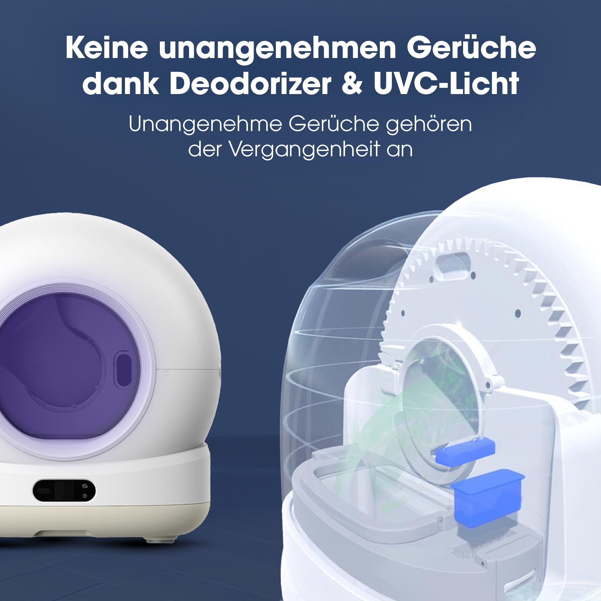 biokat-s-c1000-automatisches-katzenklo-selbstreinigend-82-l-xxl-mit-app image 7