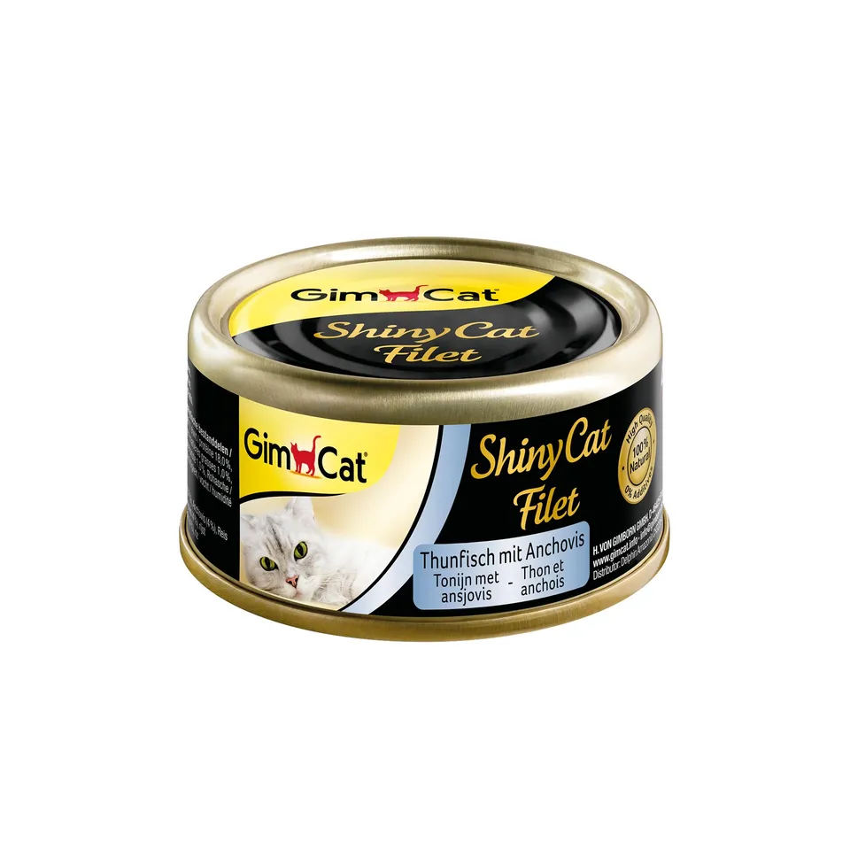 gimcat-shinycat-filet-thunfisch-mit-anchovis-48-x-70-g image 1