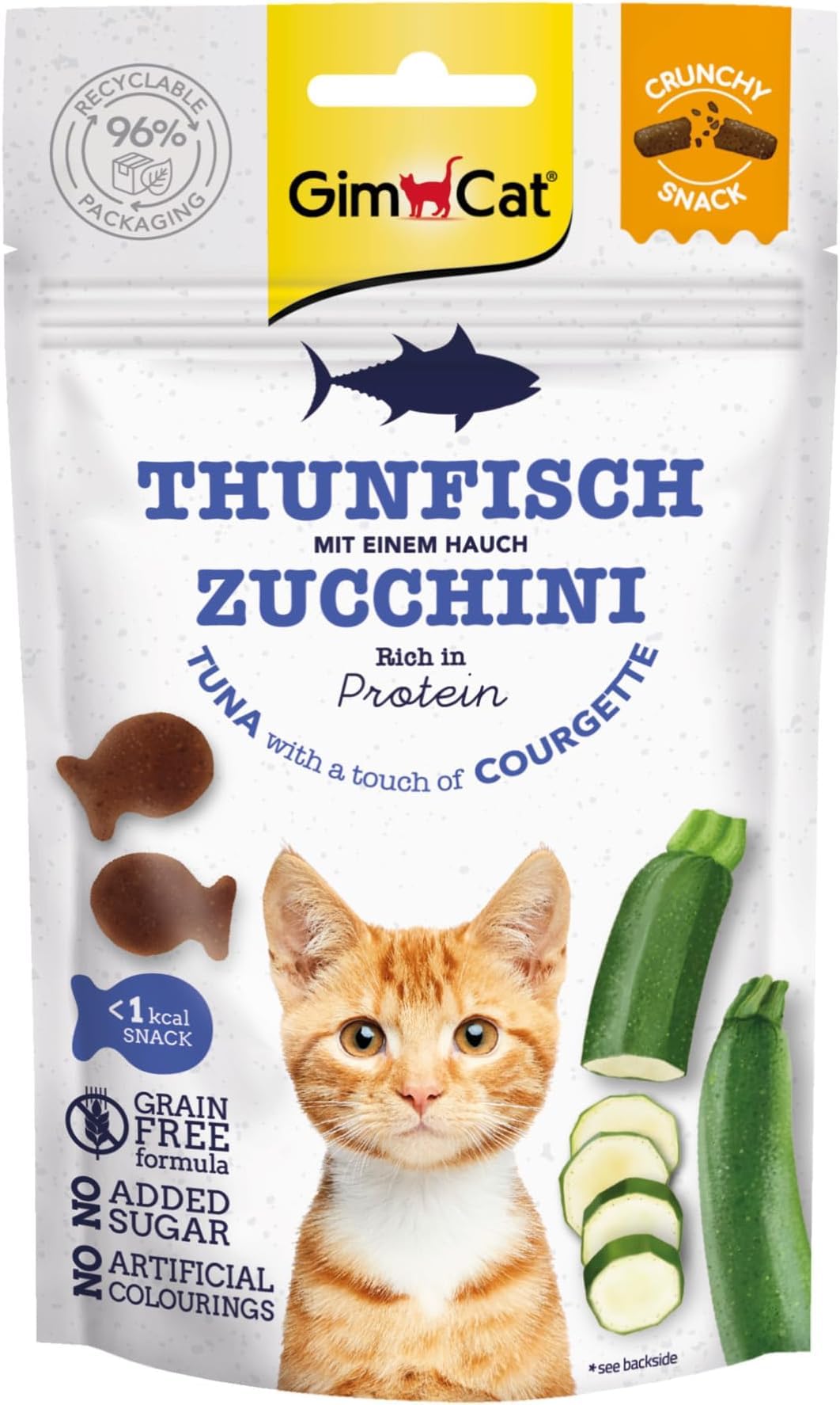 gimcat-crunchy-snacks-thunfisch-zucchini-knusperleckerli-50-g image 7