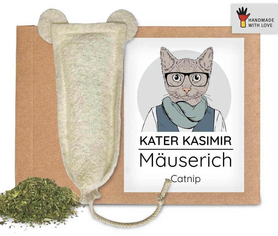kater-kasimir-m-userich-mit-bio-katzenminze-katzenspielzeug image 1