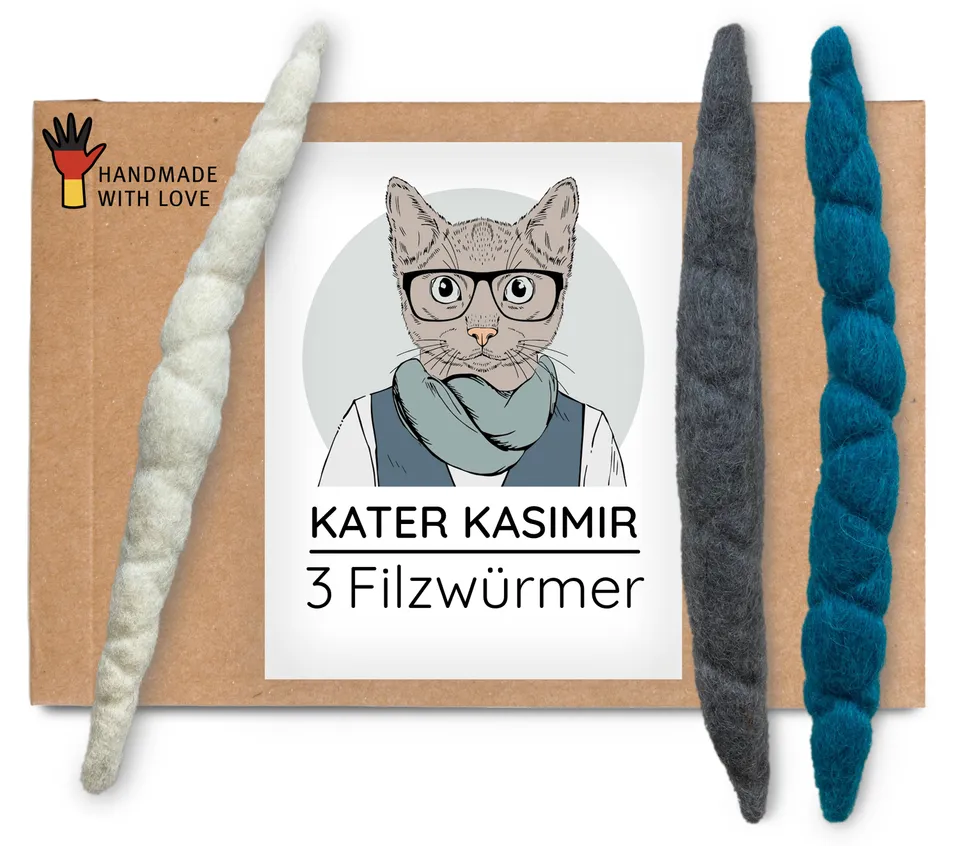 kater-kasimir-3-handgerollte-filzw-rmer-aus-schafwolle image 1