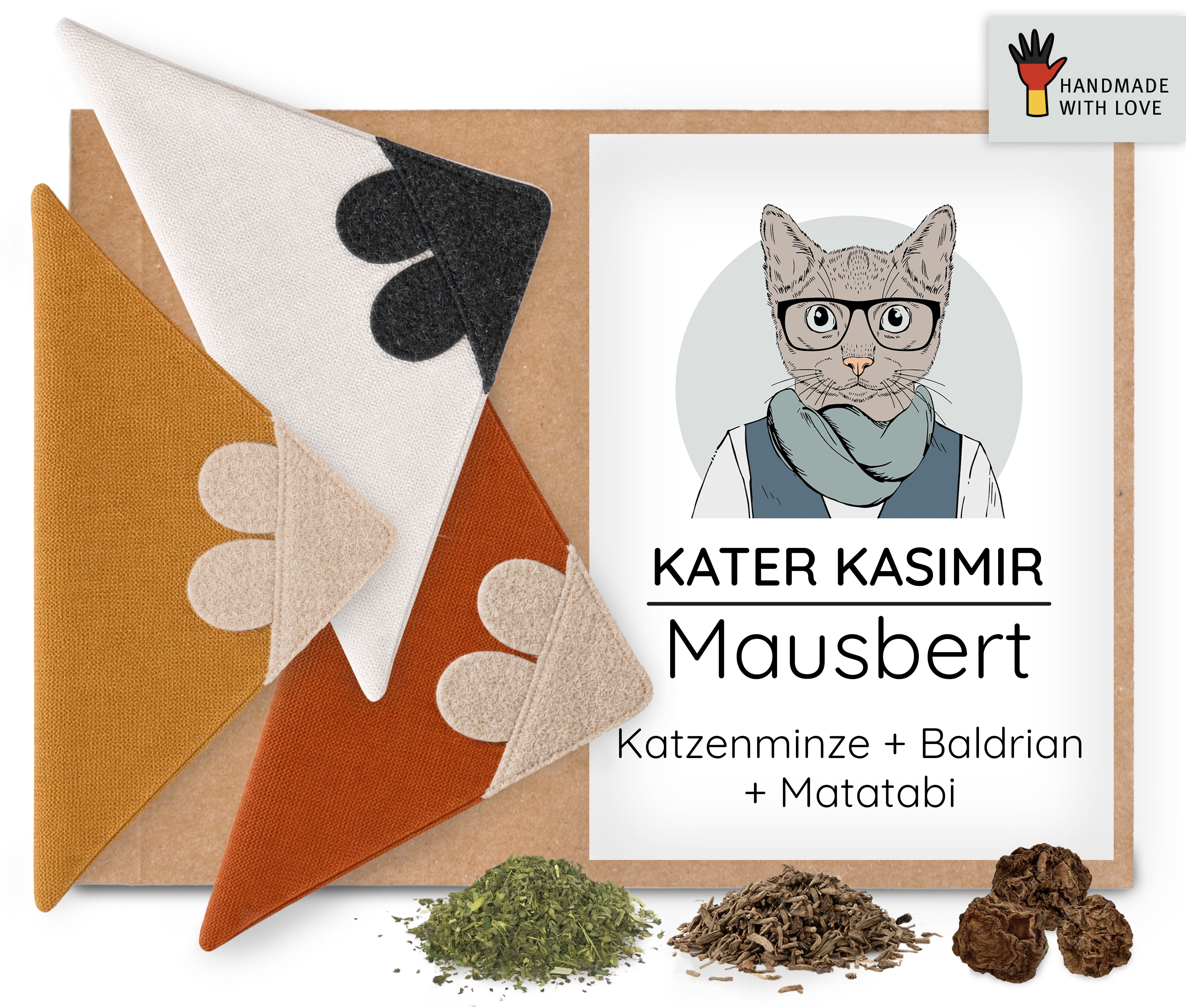 kater-kasimir-mausbert-3er-set-schnurrbert-bob-und-schnurrsula image 1