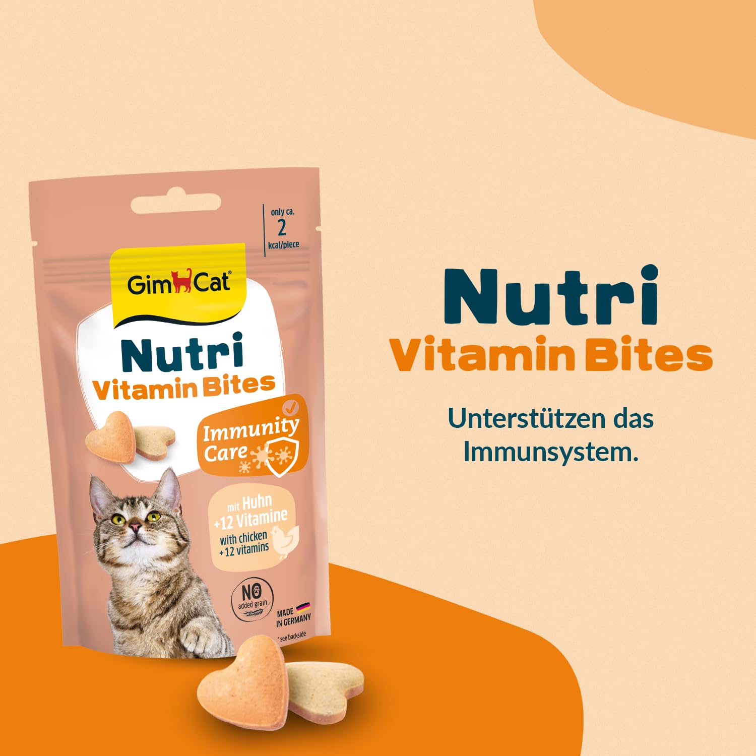 gimcat-nutri-vitamin-bites-snack-mit-huhn-425-g image 2