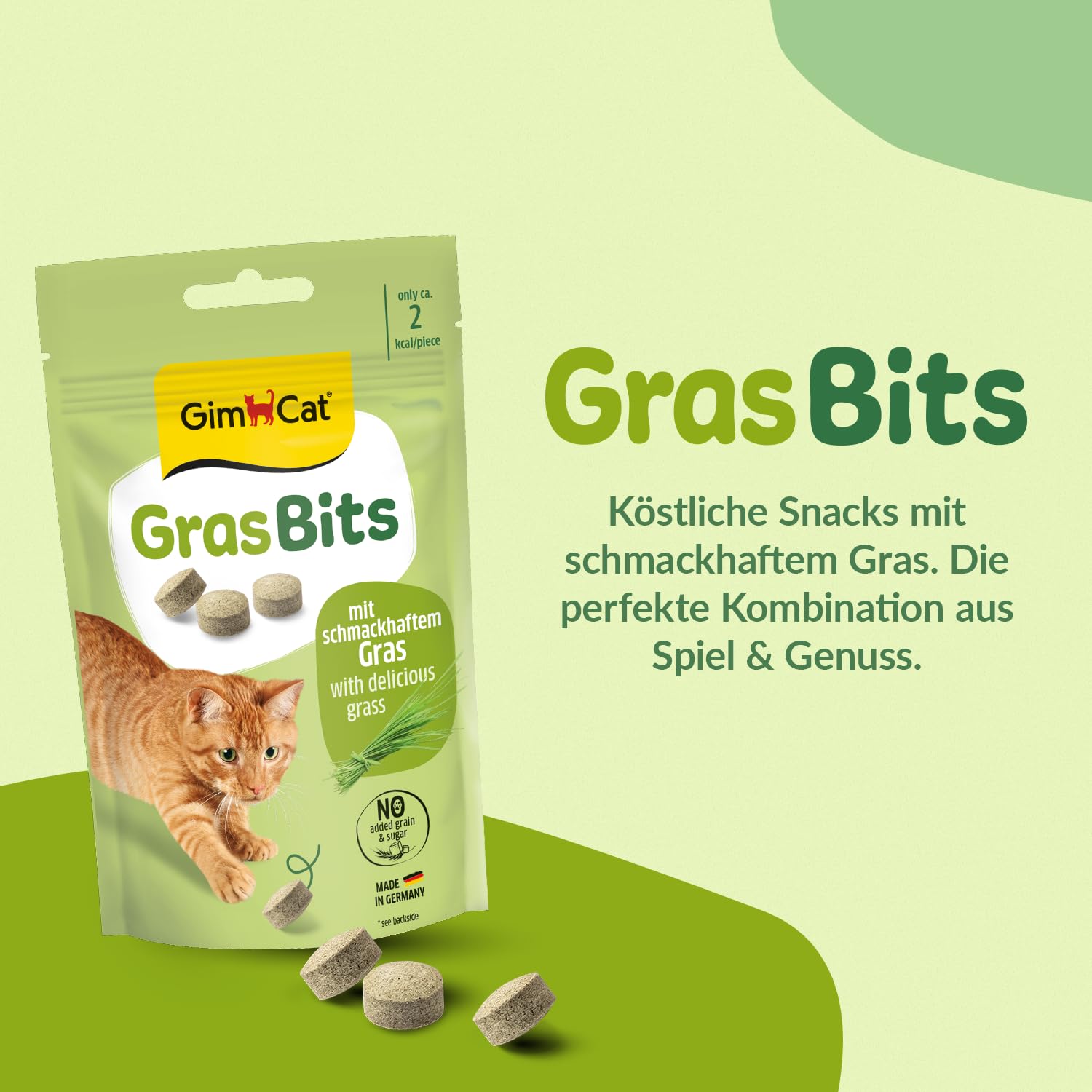 gimcat-gras-bits-katzensnack-8er-pack-8-x-40-g image 2