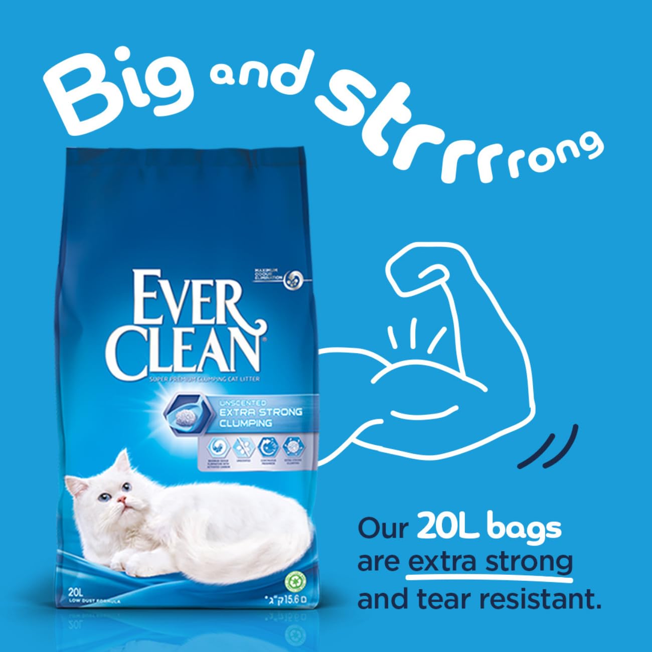 ever-clean-extra-hygiene-klumpstreu-f-r-katzen-unscented-20-l image 4