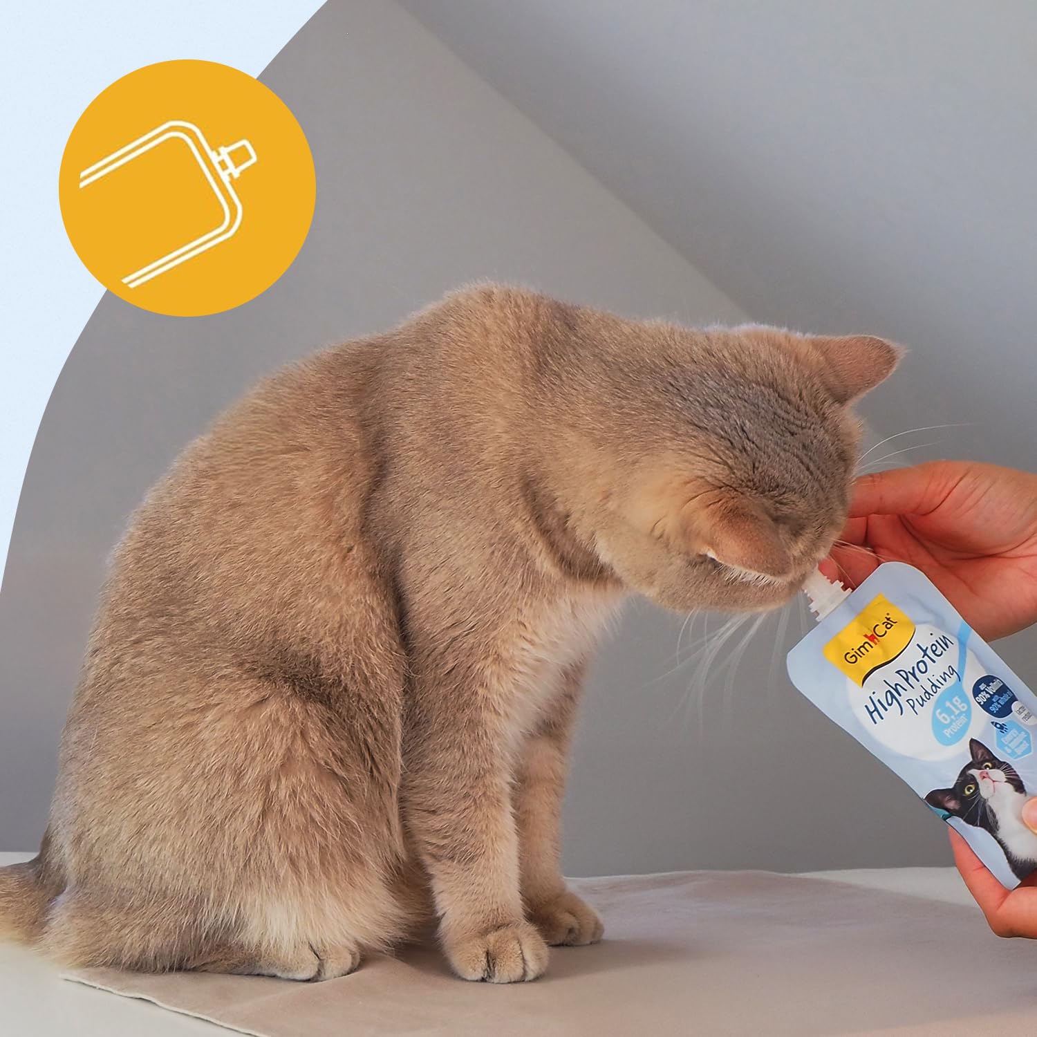 gimcat-high-protein-pudding-snack-f-r-katzen-100-g-quetschbeutel image 4