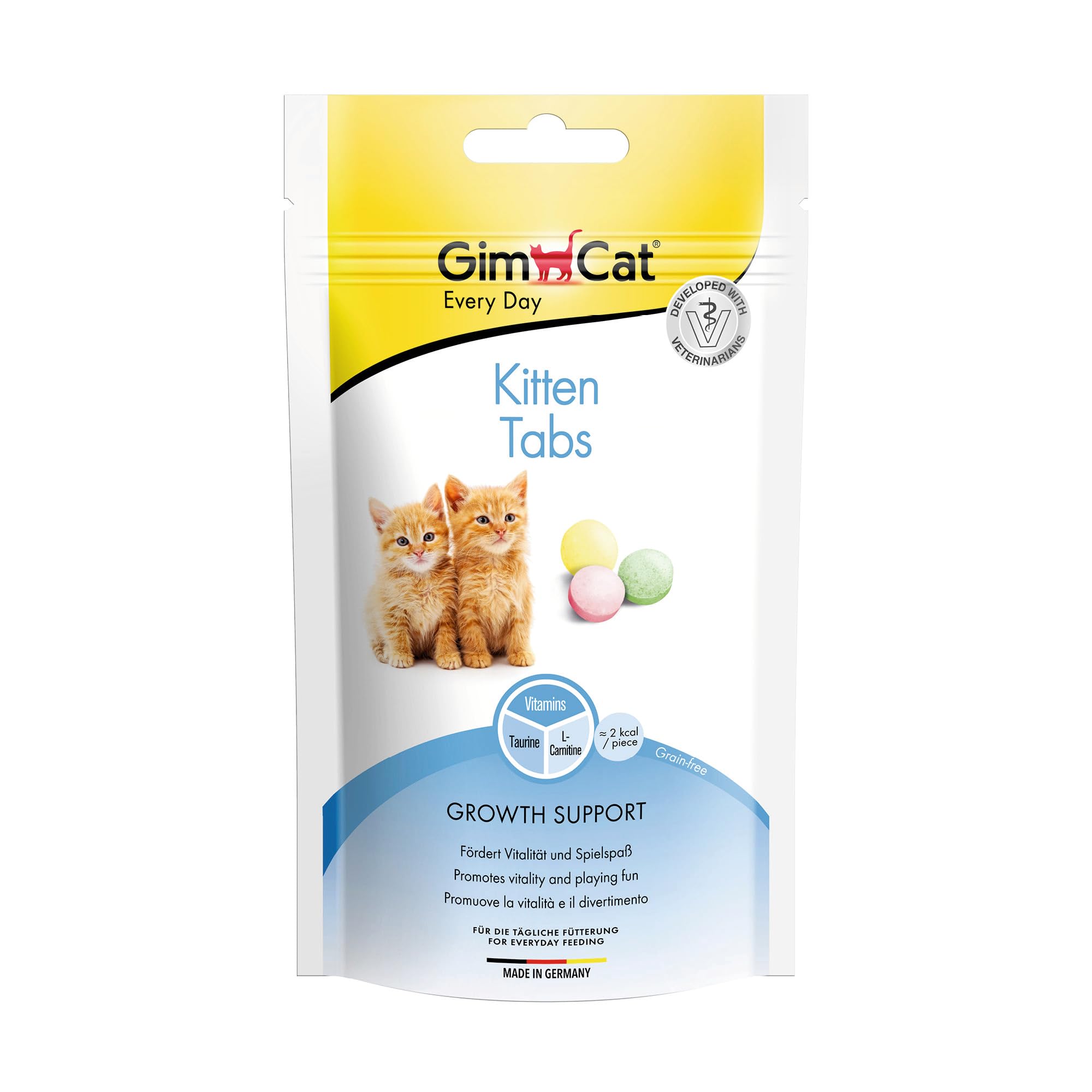 gimcat-kitten-tabs-katzensnack-f-r-kitten-40-g image 1