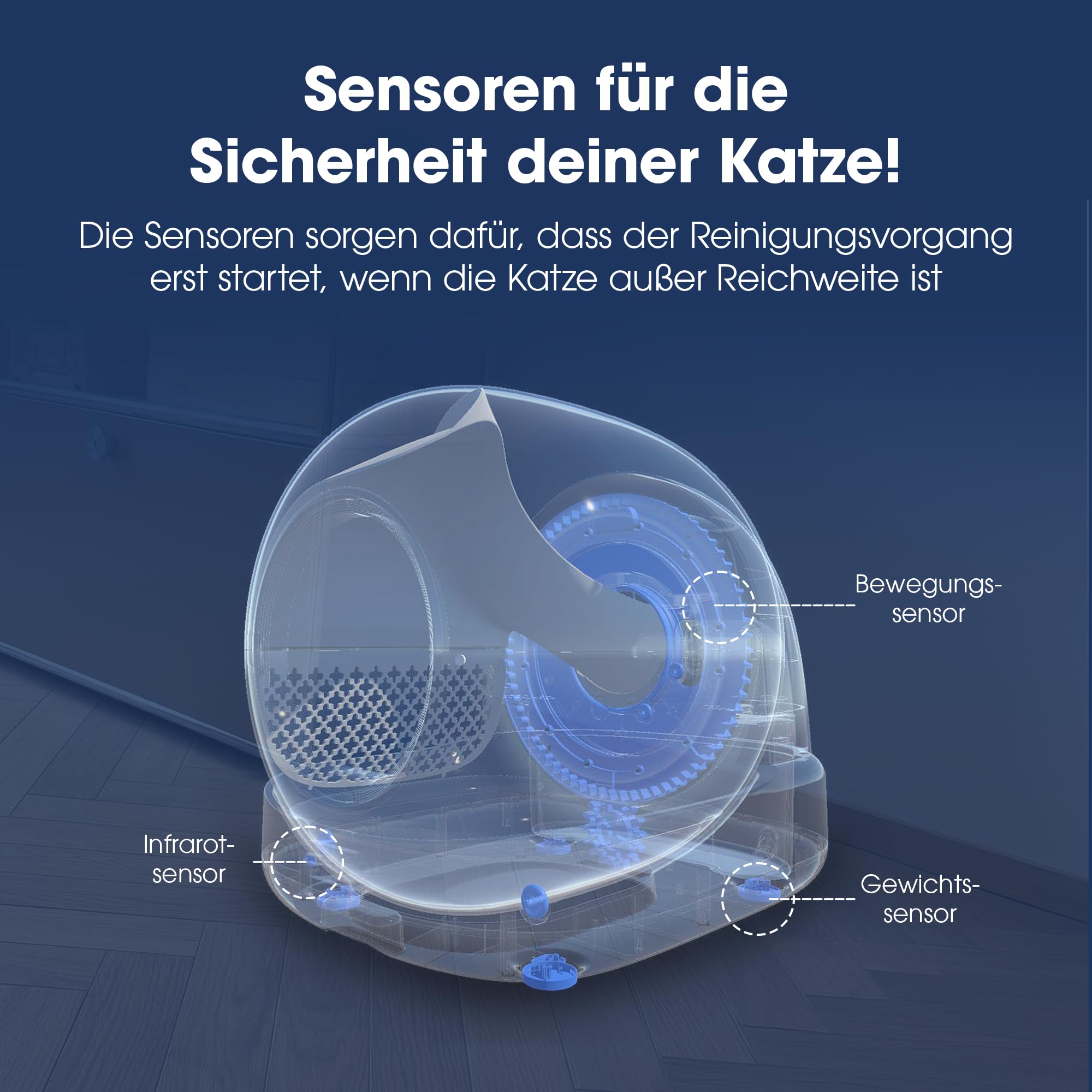 biokat-s-c1000-automatisches-katzenklo-selbstreinigend-82-l-xxl-mit-app image 8