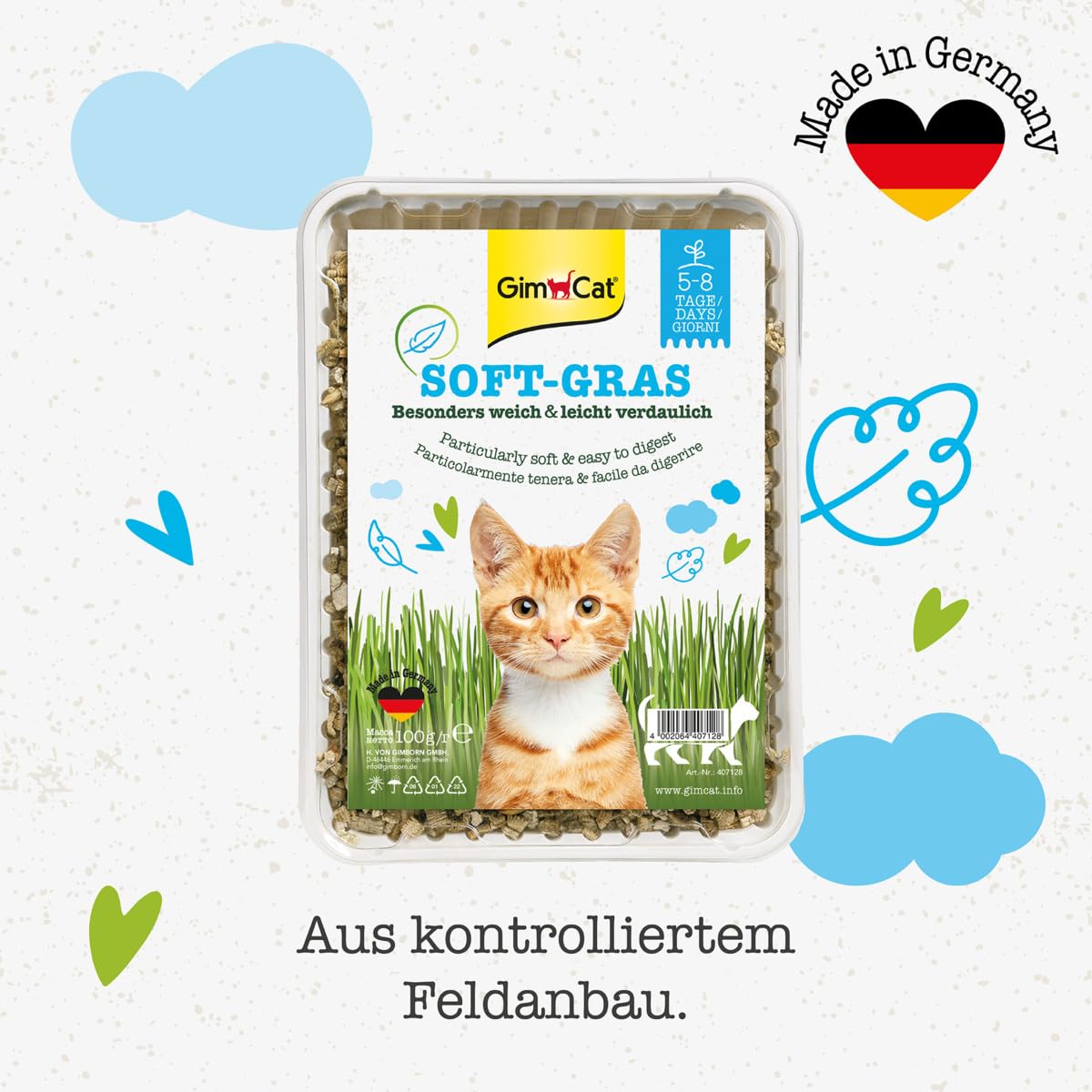 gimcat-soft-gras-katzengras-schale-100-g image 3