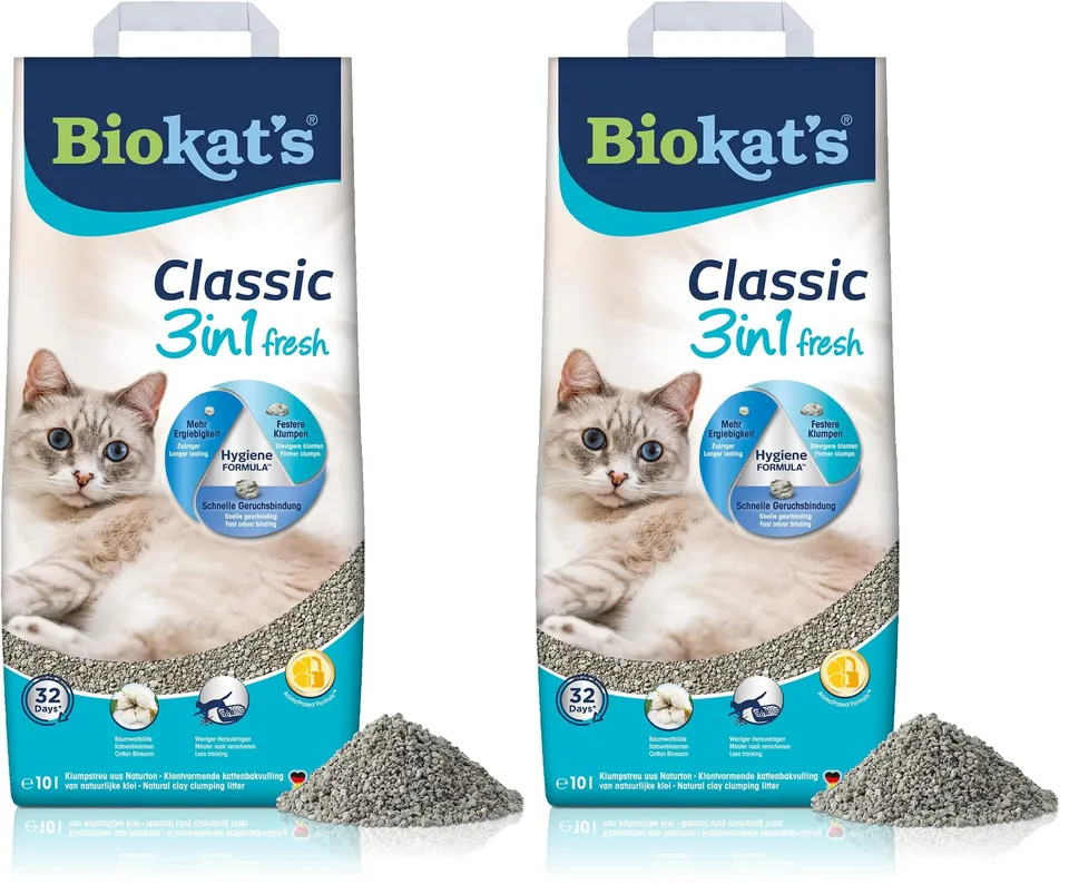 biokat-s-classic-fresh-3in1-klumpstreu-cotton-blossom-10-l image 1