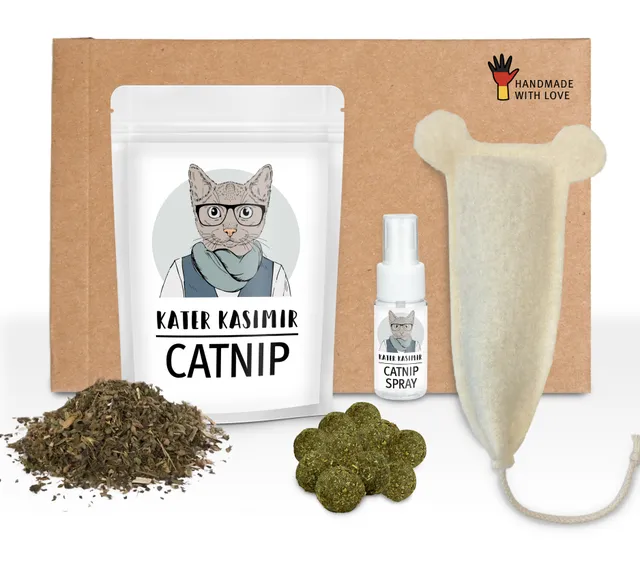 kater-kasimir-katzenminze-party-paket-4-teiliges-minze-set image 1