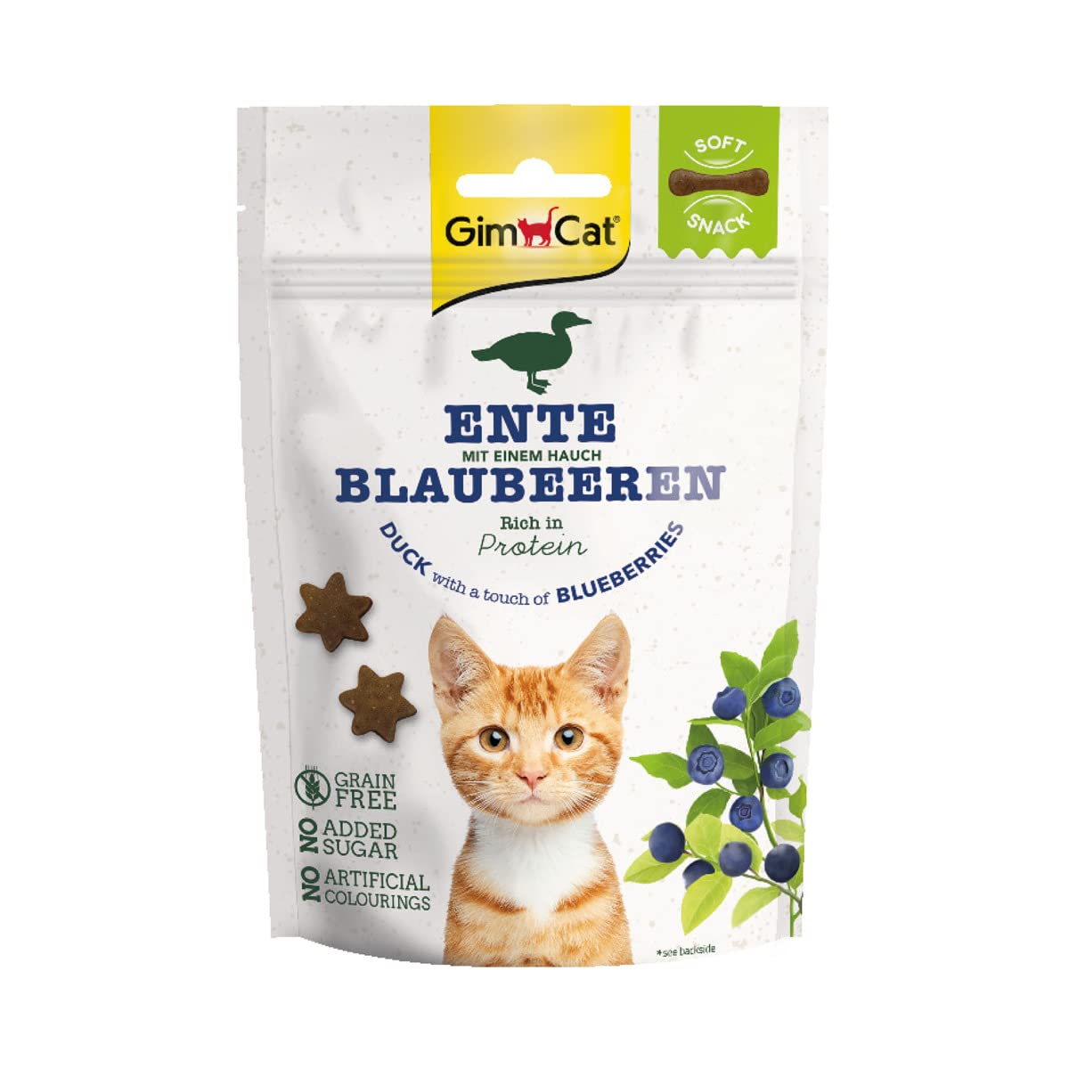 gimcat-soft-snacks-ente-mit-blaubeeren-60-g image 1