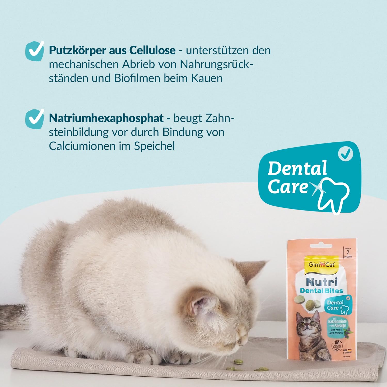 gimcat-nutri-dental-bites-katzensnack-425-g image 3