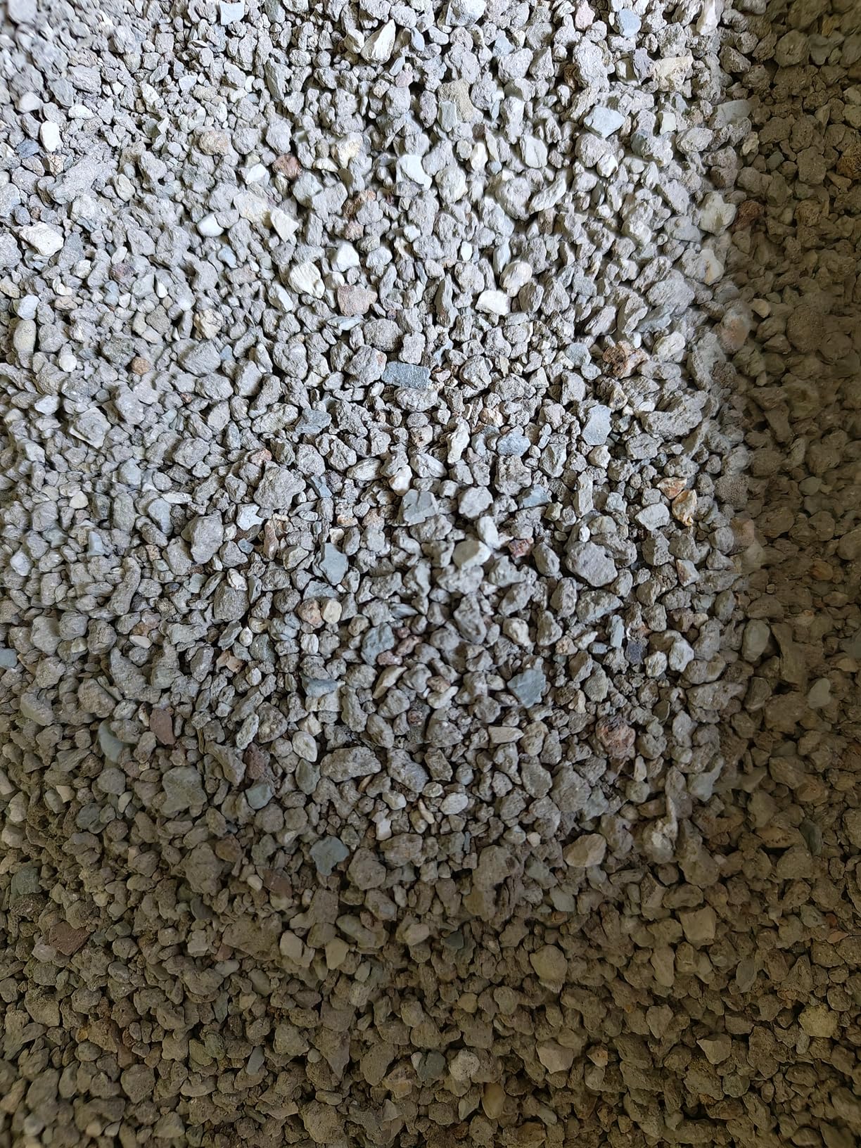 Klumpt wie Beton