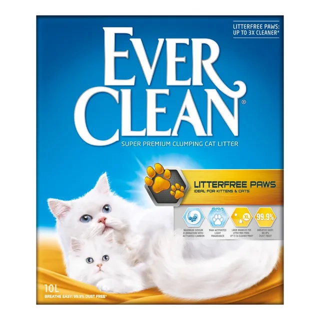 ever-clean-litterfree-paws-katzenstreu-mit-duft-10-l image 1