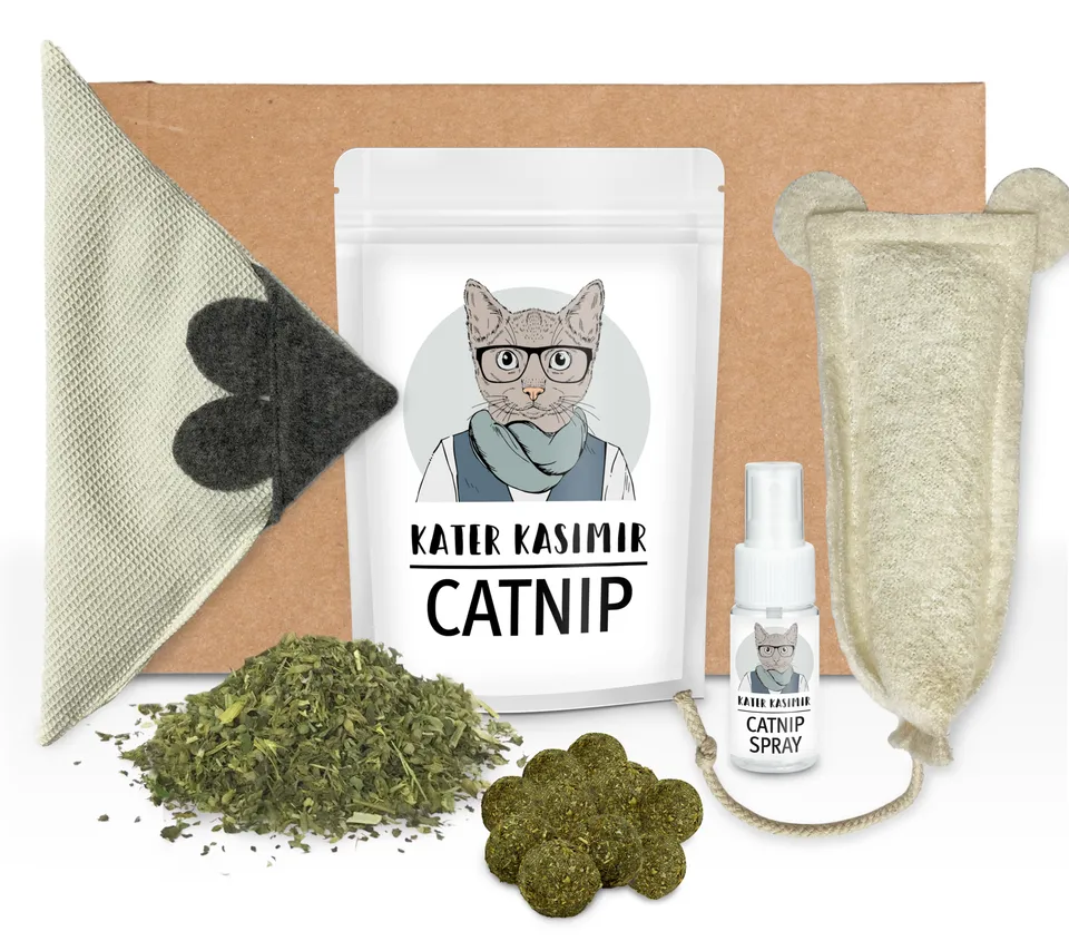kater-kasimir-paket-catnip-lover-5-teiliges-katzenminze-set image 1