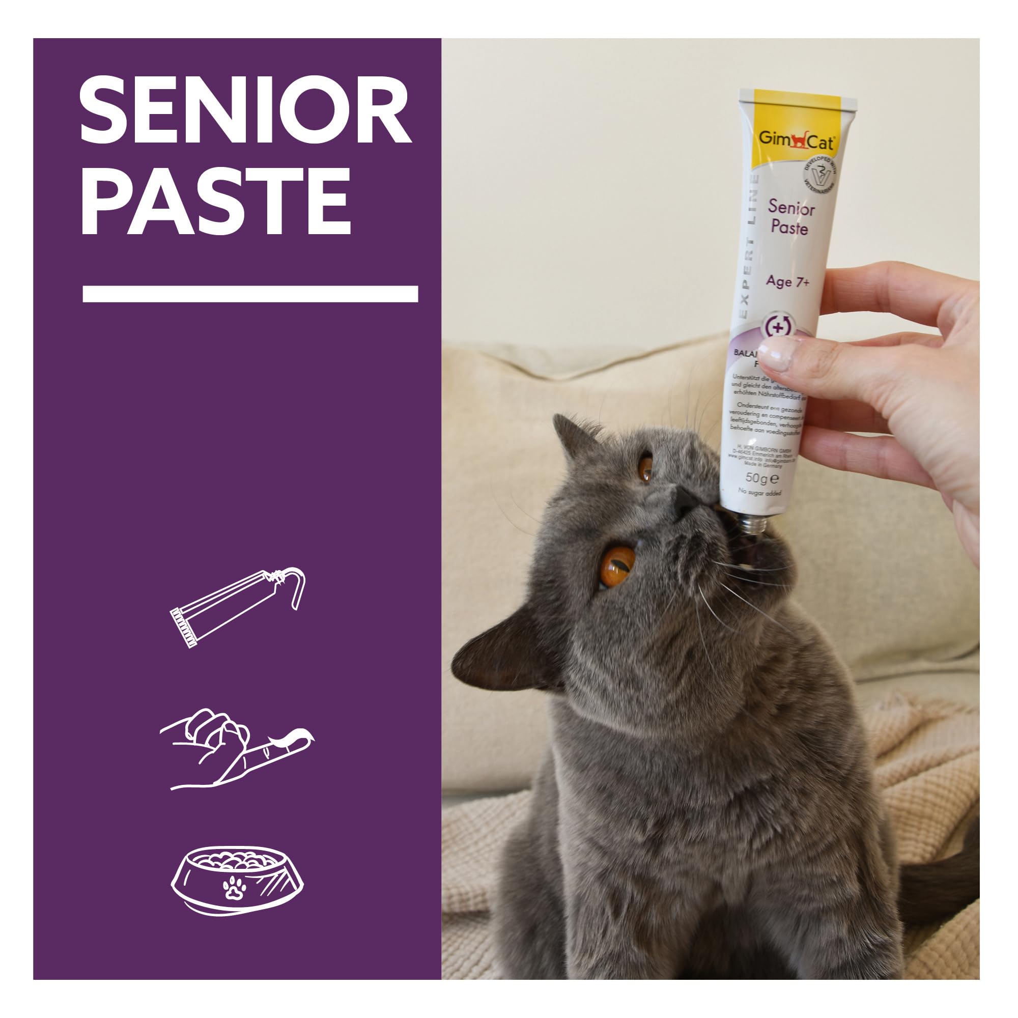 gimcat-expert-line-senior-paste-katze-ab-7-jahren-50-g image 6