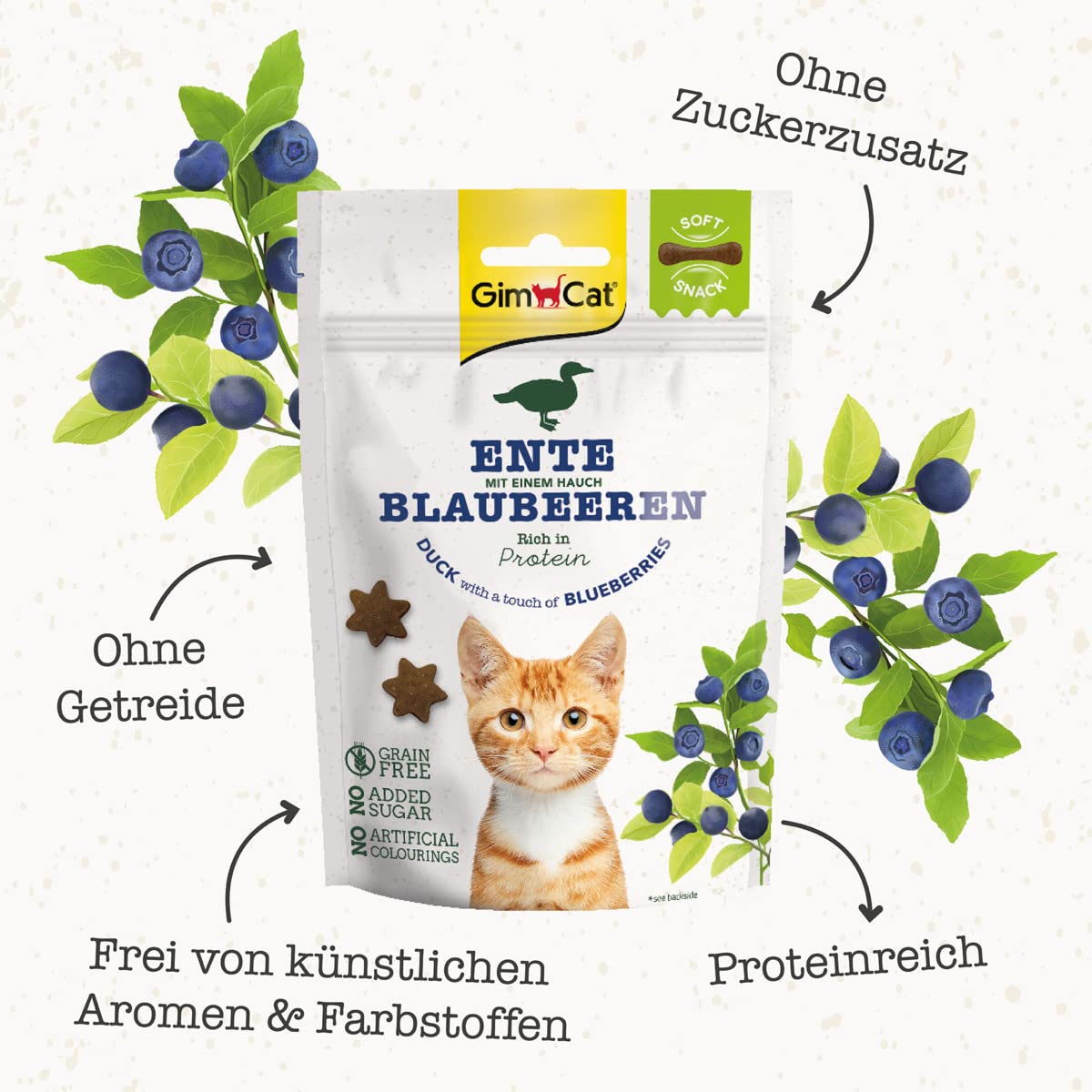 gimcat-soft-snacks-ente-mit-blaubeeren-60-g image 2