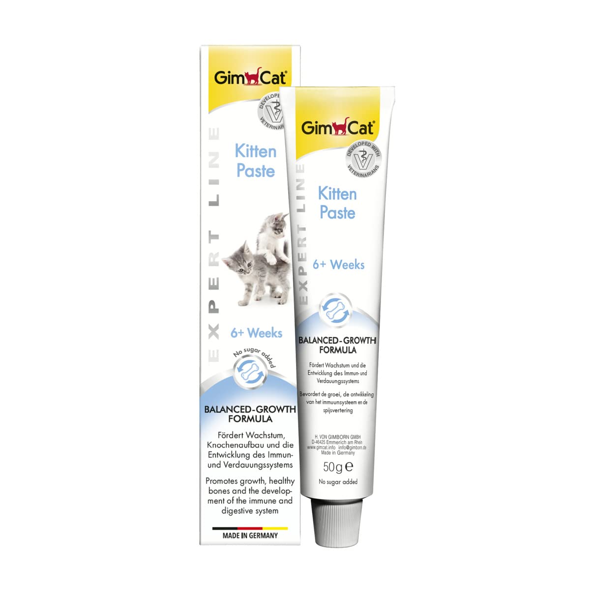 gimcat-expert-line-kitten-paste-f-r-junge-katzen-50-g-tube image 1