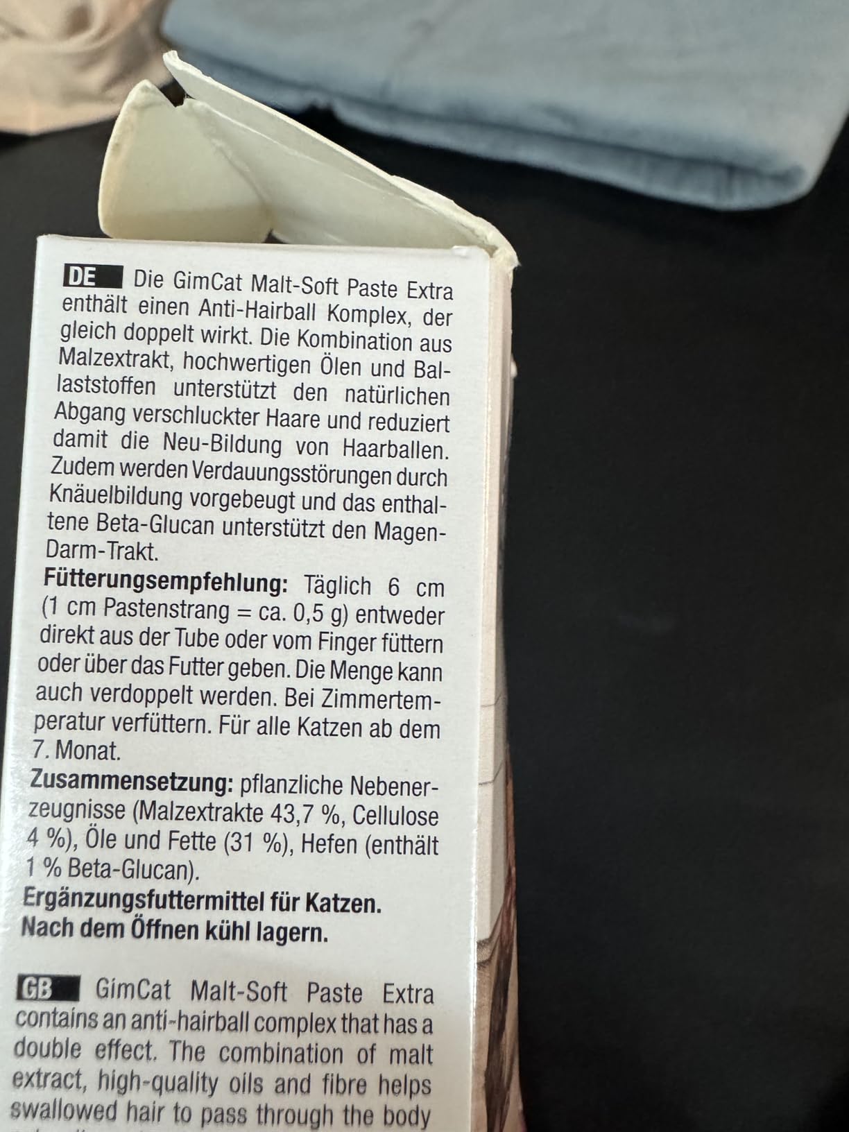 Schmeckt, wirkt mittel