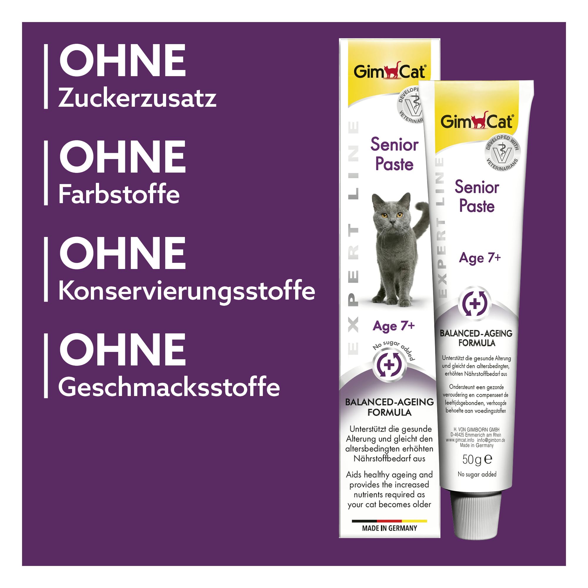 gimcat-expert-line-senior-paste-katze-ab-7-jahren-50-g image 5