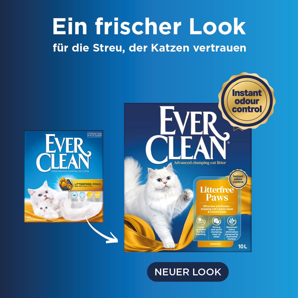 ever-clean-litterfree-paws-katzenstreu-mit-duft-10-l image 2